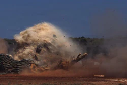 The live-fire demonstration of the Bunker Rupture and Kinetic Explosive Round (BRAKER), which took place at a Redstone Arsenal in Alabama on March 26, comes only weeks after the initial design and rapid prototyping of the system, showcasing the Army's accelerated approach to innovation in the face of evolving threats.