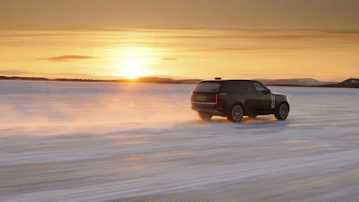An electric Range Rover.