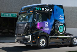 Toyota and Hyroad will deploy 40 hydrogen fuel cell Class 8 commercial trucks in Southern California.