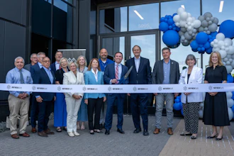 The Stratasys grand opening event in Minnetonka, Minnesota, brought together company leadership, customers, partners and community stakeholders.