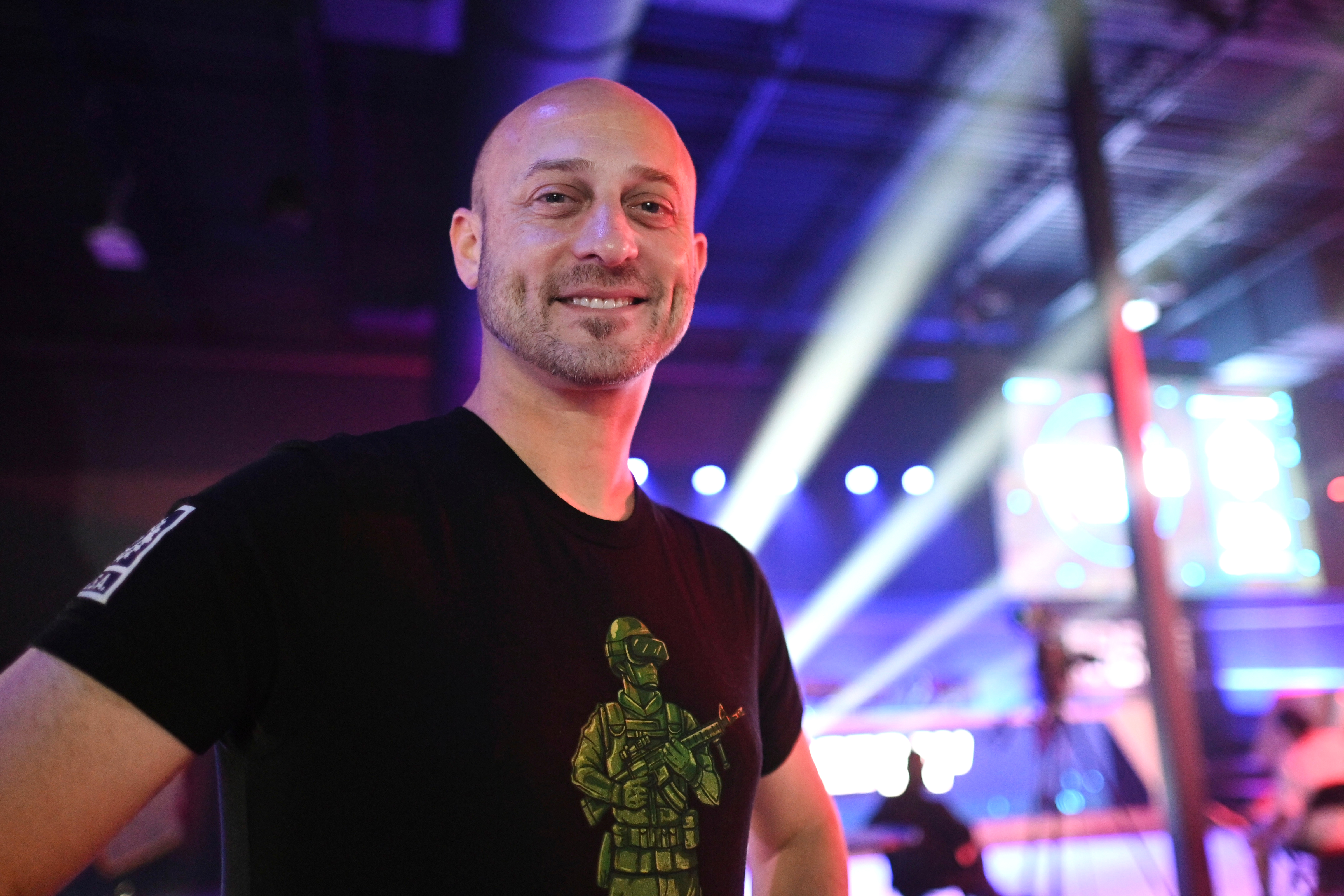 Joshua Baer, the founder and CEO of Capital Factory, poses for a photo at the Force Con event, May 29, 2022, in San Antonio, Texas.