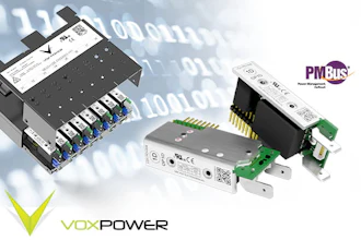 Vox Power recently extended the NEVO+ series output module range by adding digital control capability with a PMBus 1.2 compatible interface, enabling seamless integration into embedded systems via I²C.