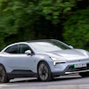 The Polestar 4 electric car.