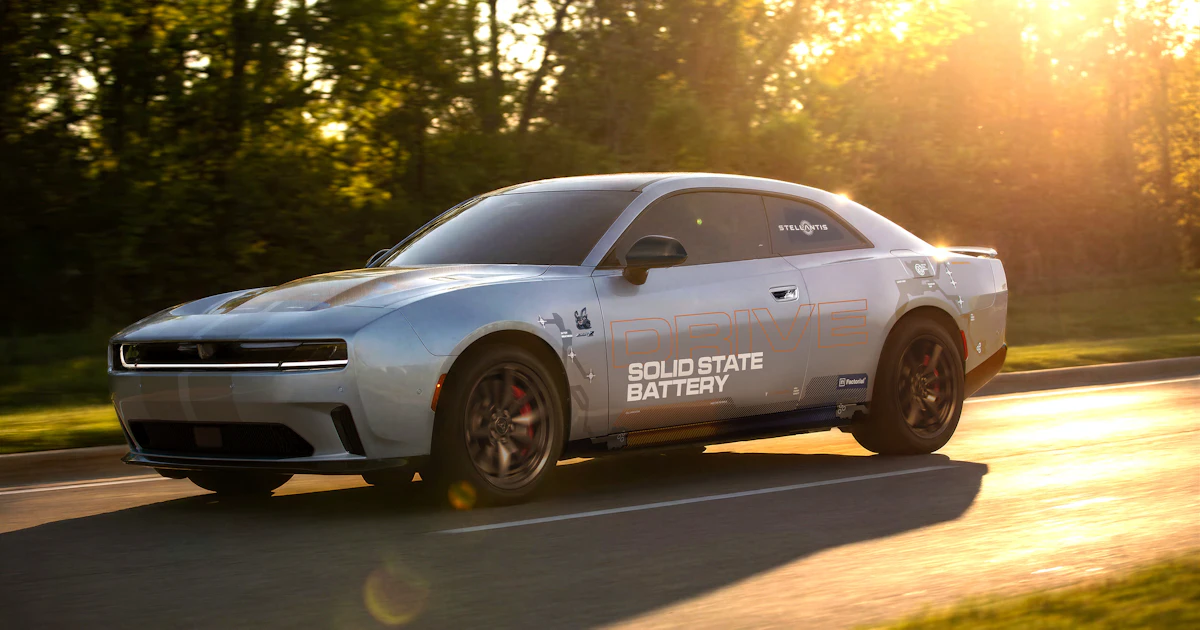 Stellantis Tests Solid-State Battery in Dodge Charger Daytona | Design ...