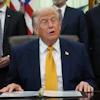 President Donald Trump speaks in the Oval Office of the White House during an executive order signing about quantum computing, Monday, June 22, 2026, in Washington.