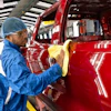 General Motors Wentzville Assembly paint shop employees Friday, July 24, 2026 as GM announces an approximately $157 million investment at Wentzville Assembly focused on paint and modernization work at the site in Wentzville, Missouri.