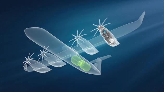 Hydrogen Powered Fuel Cell Engine Mounted On An Aircraft C Mtu 2026