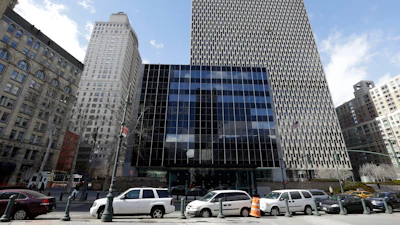 The United States Court of International Trade is seen in front of the Jacob K. Javits Federal building in this, March 18, 2015 photo, in New York.