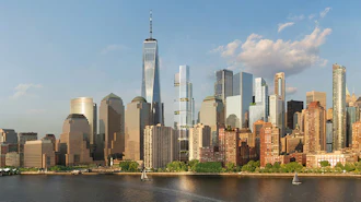 Wtc Skyline Daytime Credit F P And American Express
