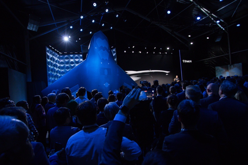 In October 2025, Shield AI unveiled X-BAT, an AI-piloted, vertical takeoff and landing fighter jet.