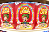 General Mills' Lucky Charms cereal at a market in Homestead, Pa., Feb. 24, 2025.
