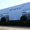 Exterior shot of SpaceX in California in May 2026.
