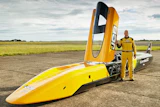 Jcb Hydromax With Driver Wing Commander Andy Green Obe At Raf Wittering 21x9