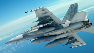 The system recently completed its first flight test off the coast of California.