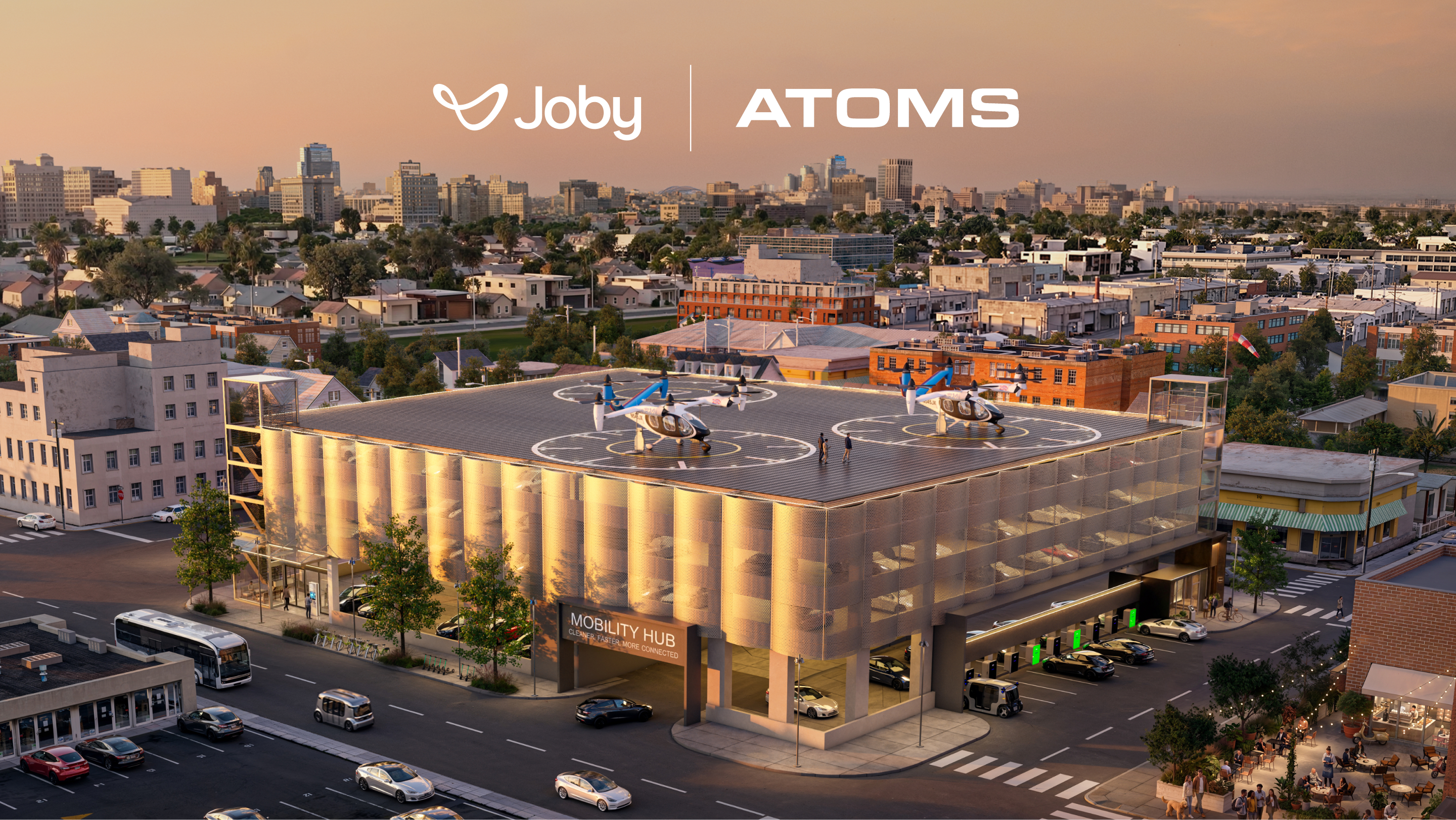 Joby Atoms Vertiport Render