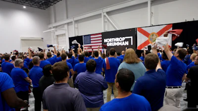 Northrop Grumman employees celebrated a new Florida facility with federal, state and local officials during an employee engagement event.