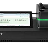 AQUALAB conductivity meter displaying 0.2091 and 25.05% readings with sensor probe attachment