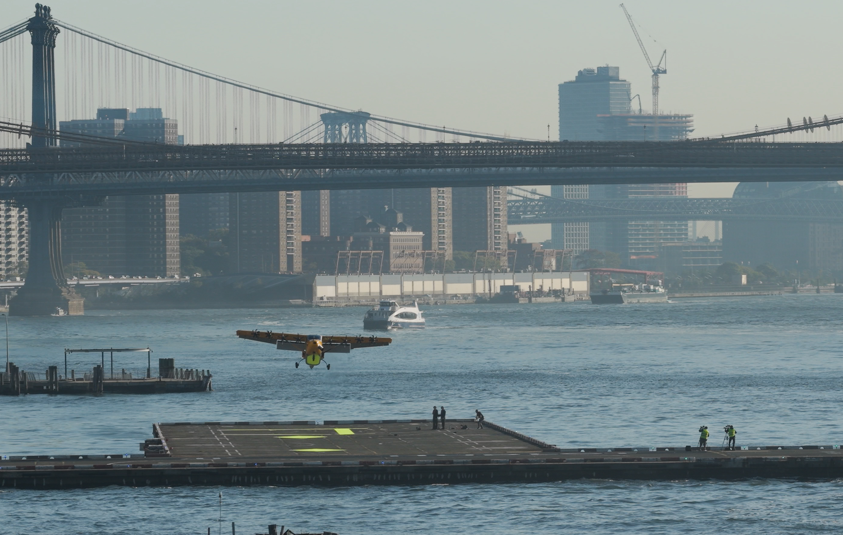 Startup Makes History by Landing Airplane on Manhattan Helipad