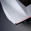 CORSAIR gaming device with white and red design on dark background